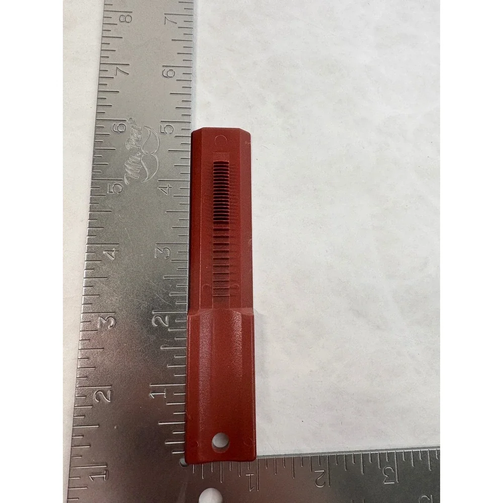 Vintage Innisbrook Wraps Gift Wrap Cutter Parts‎ Patent 4980942 Red Set of 2 USA